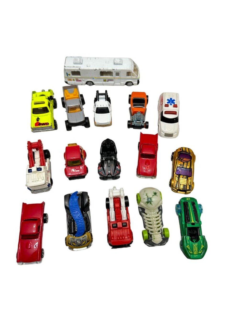 Hot Wheels Mattel Cars and Trucks Diecast Lot of 16 Toys